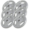 Čuguna Tri Grip svaru diski 6 x 5 kg, 30 mm