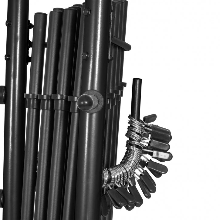 Svaru disku un stieņu statīvs 30 mm svaru diskiem, 170cm augsts