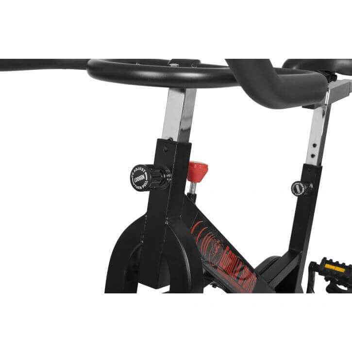 Regulējams spinning velotrenažieris ar 13 kg spararatu