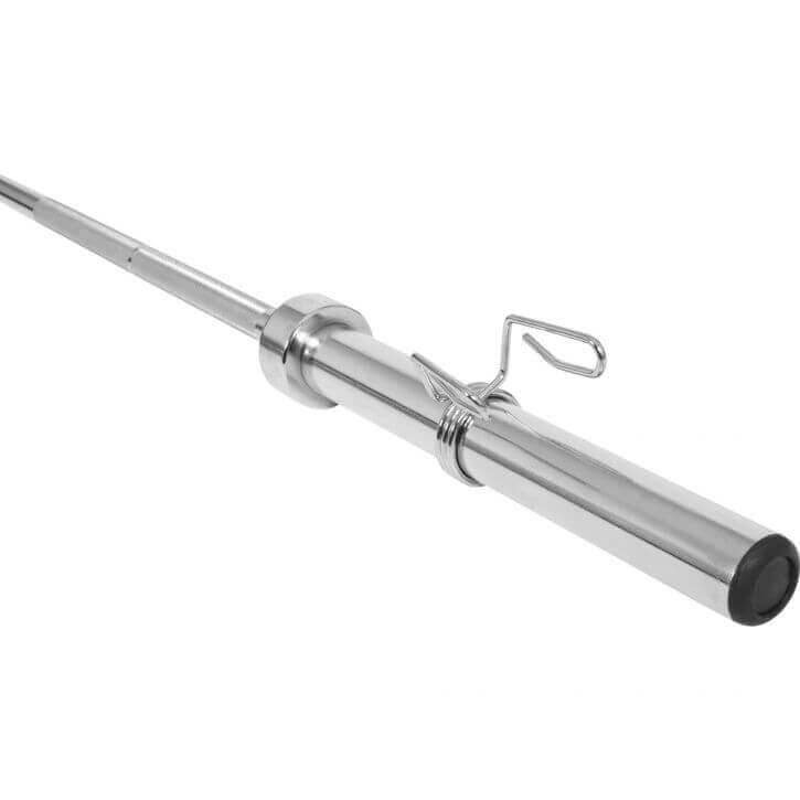 Olimpiskais svaru stienis 218 cm 50 mm ar atsperu fiksatoriem