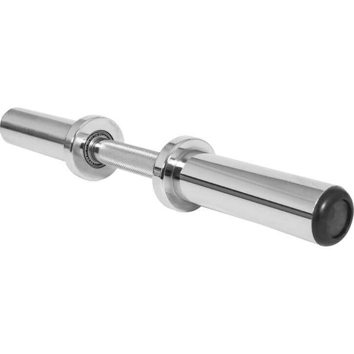 Hanteles stienis ar atsperu fiksatoriem 51 cm 50 mm svaru diskiem