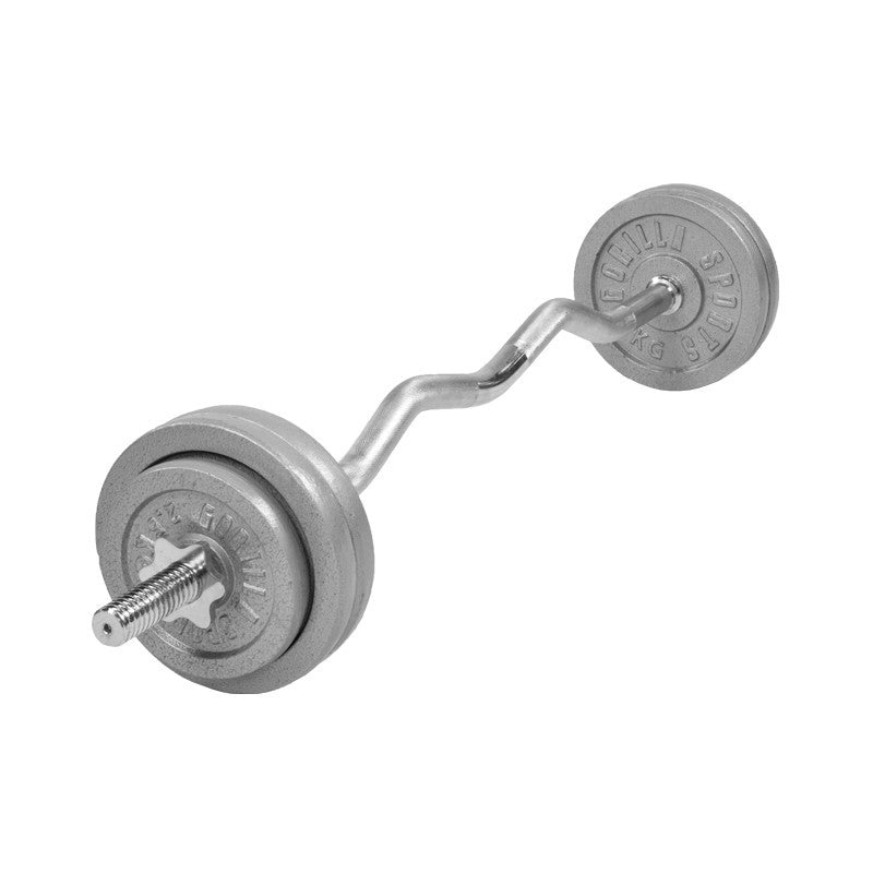 Čuguna stieņa un disku komplekts 35 kg ar EZ stieni