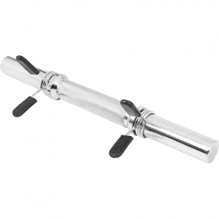 Hanteles stienis 35 cm ar atsperu slēgiem, 30 mm