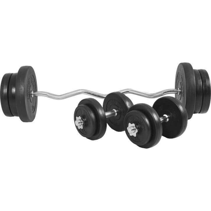 Vinila stieņa un disku komplekts 70 kg ar EZ stieni