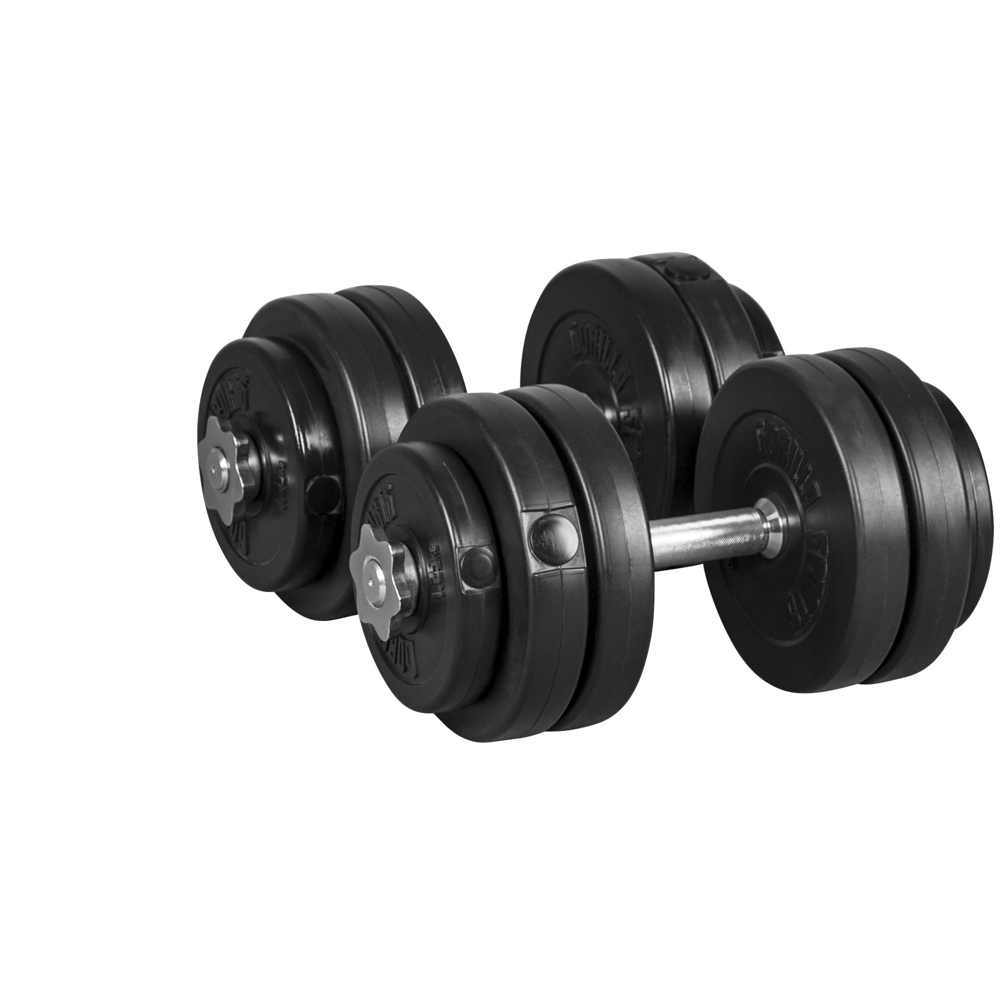Regulējams vinila hanteļu komplekts 30 kg, 30mm