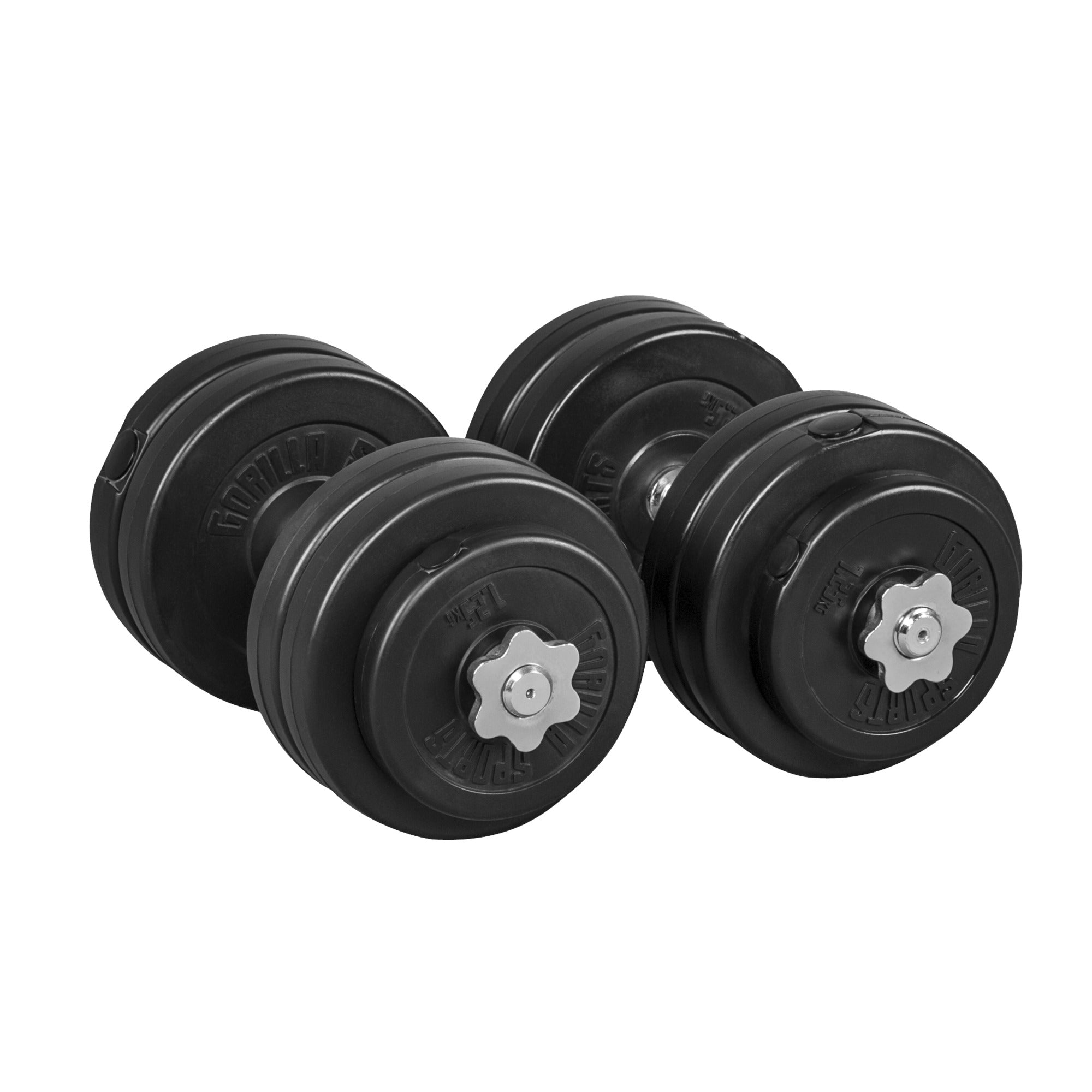 Regulējams vinila hanteļu komplekts 30 kg, 30mm