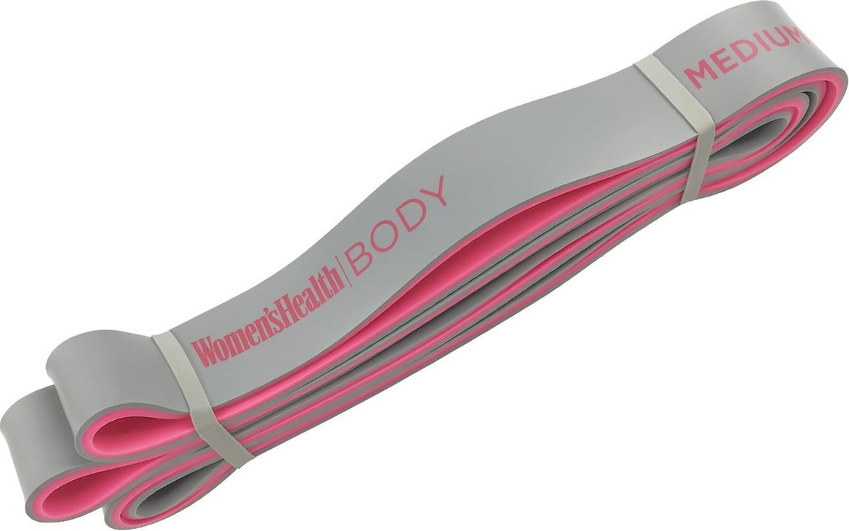 Women's Health BODY vastuskuminauha, pinkki/harmaa
