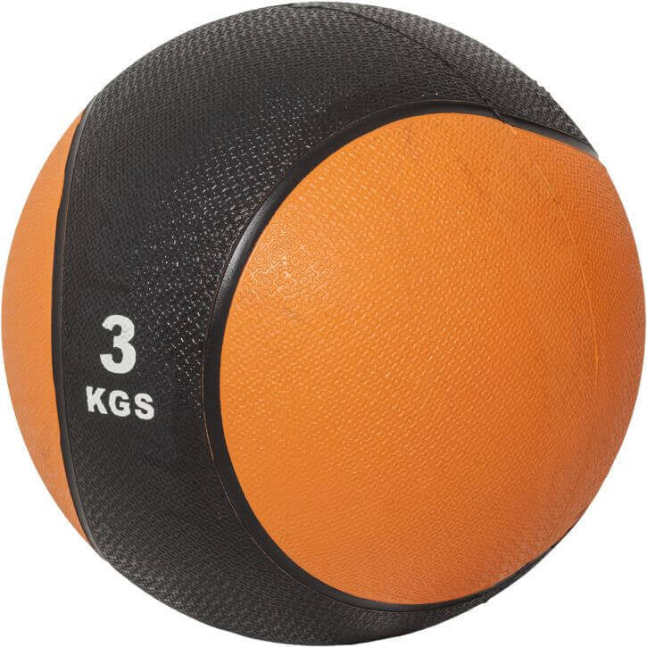 Medicīnas bumbu komplekts 1–3 kg, kopā 6 kg