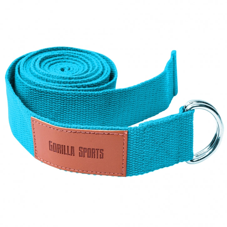 Jogas komplekts ar jogas spilvenu un jogas siksnu