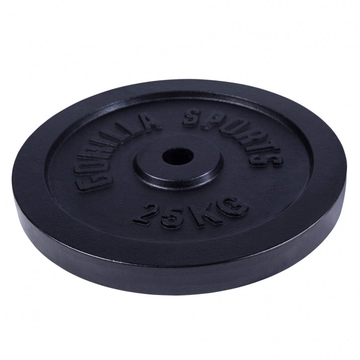 Čuguna svaru disks 25 kg 30 mm
