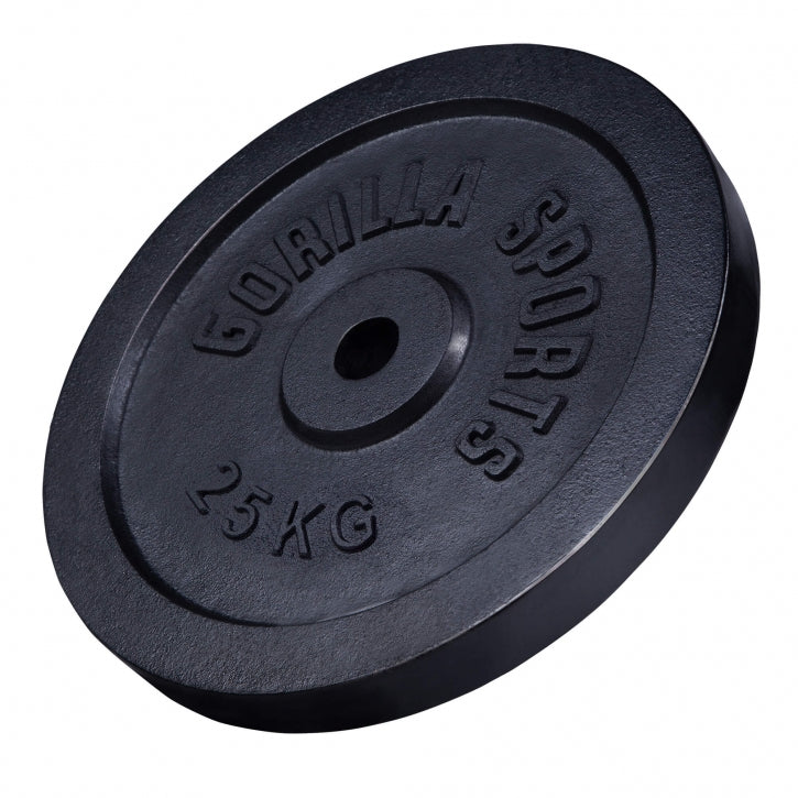 Čuguna svaru disks 25 kg 30 mm