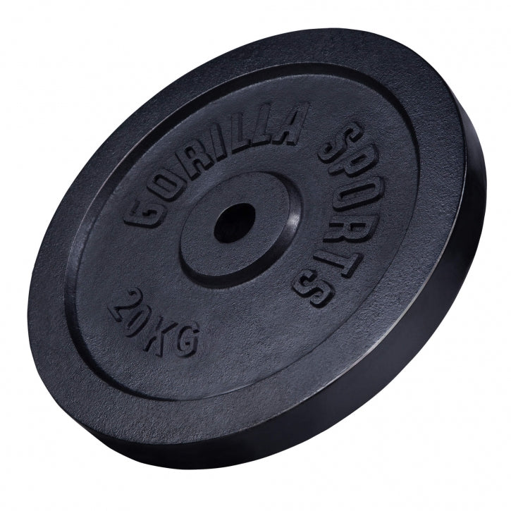 Čuguna svaru disks 20 kg, 30 mm