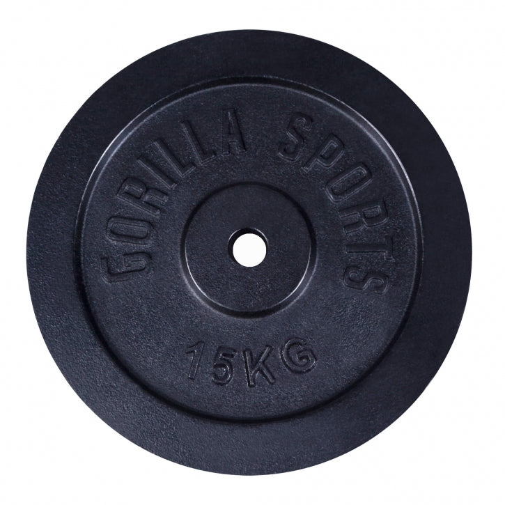 Čuguna svaru disks 15 kg 30 mm
