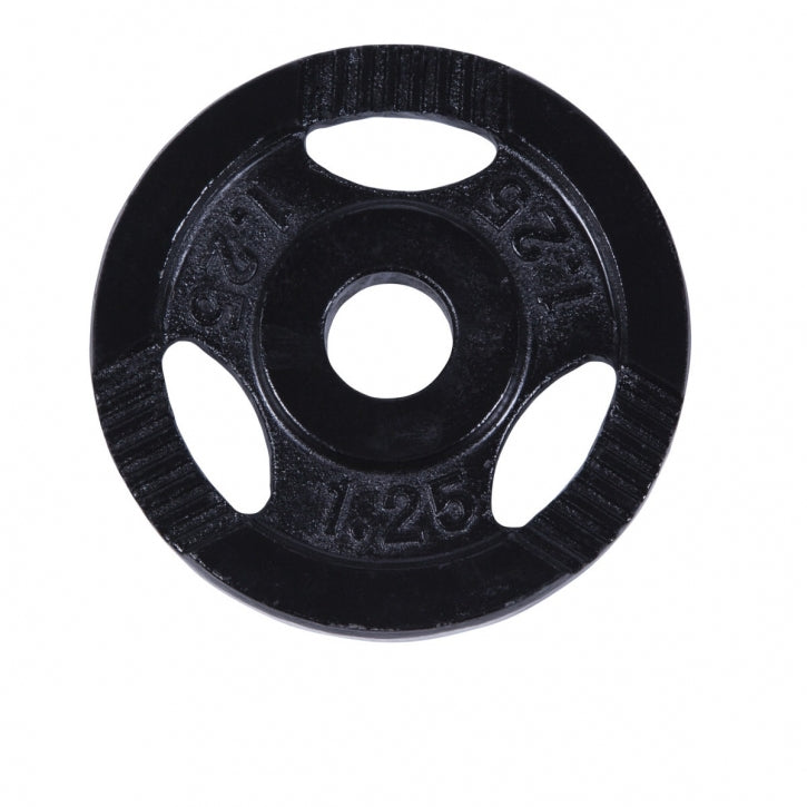Čuguna svaru disks ar rokturiem 1,25 kg 30 mm