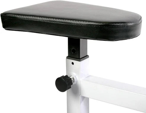 Regulējams Scott bicepsa sols mājas sporta zālei, 200 kg kopējā slodze