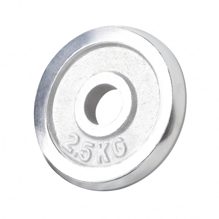 Hromēti svaru diski 30 mm 27,5 kg komplekts