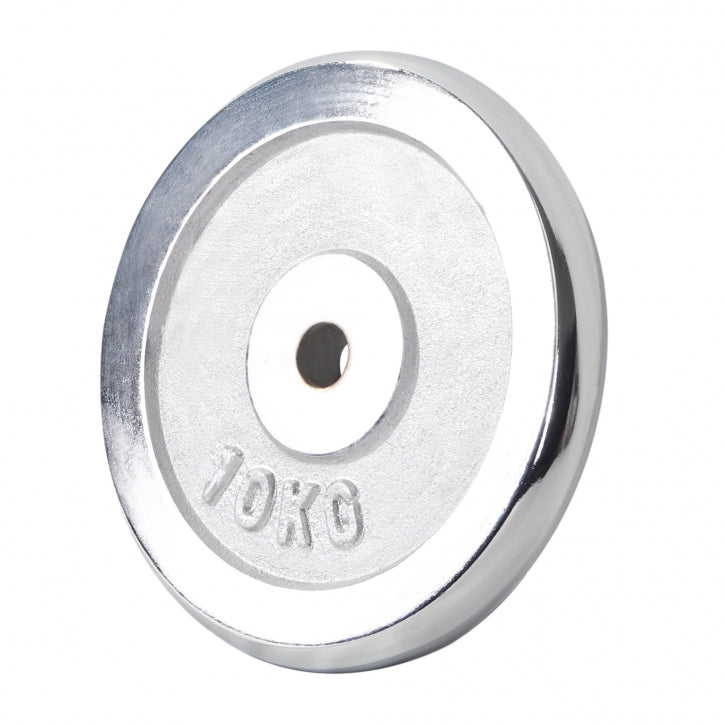 Hromēti svaru diski 2 x 5 kg + 2 x 10 kg 30 mm