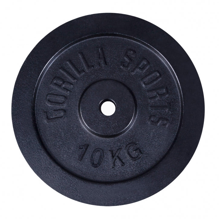 Čuguna svaru diski 2 x 10 kg + 2 x 5 kg 30 mm