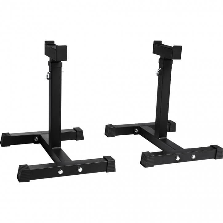 Regulējami stieņu statīvi 2 gab. 52–71 cm