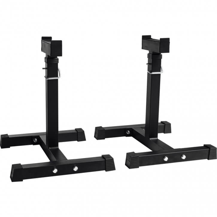 Regulējami stieņu statīvi 2 gab. 52–71 cm