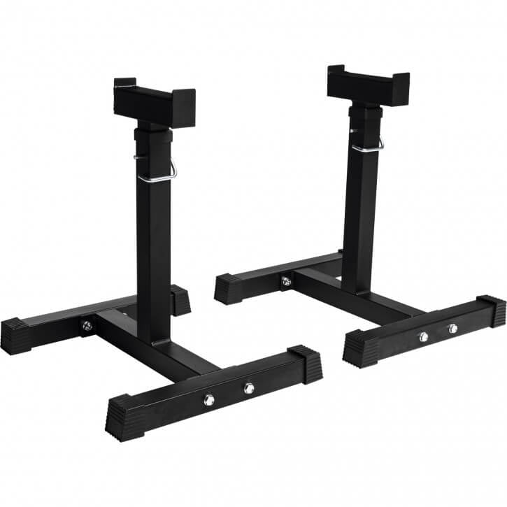 Regulējami stieņu statīvi 2 gab. 52–71 cm