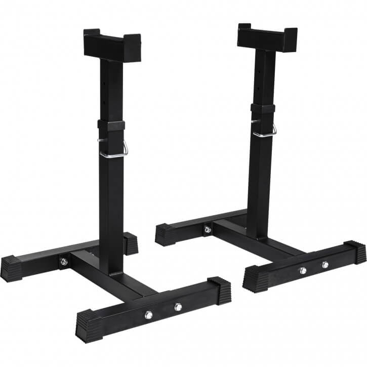 Regulējami stieņu statīvi 2 gab. 52–71 cm