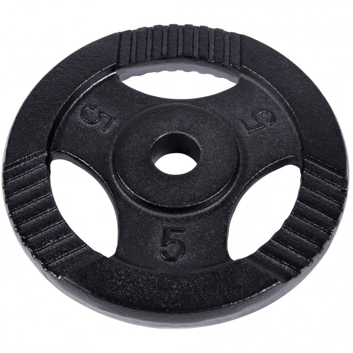 Čuguna Tri Grip svaru diski 30 kg 30 mm