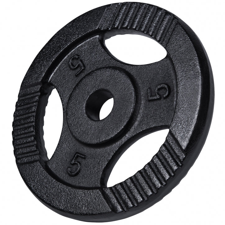 Čuguna Tri Grip svaru diski 30 kg 30 mm