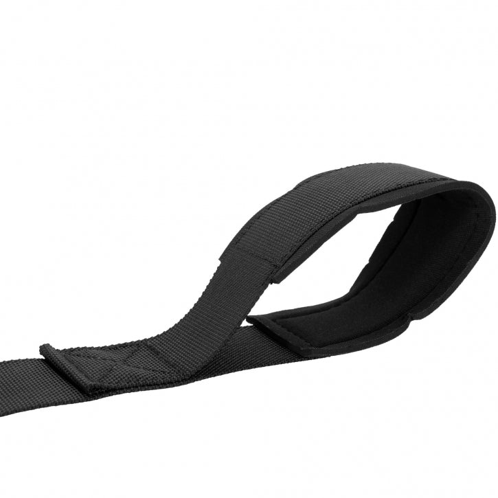 Garš polsterēts tricepsa rokturis 108 x 4 cm, melns
