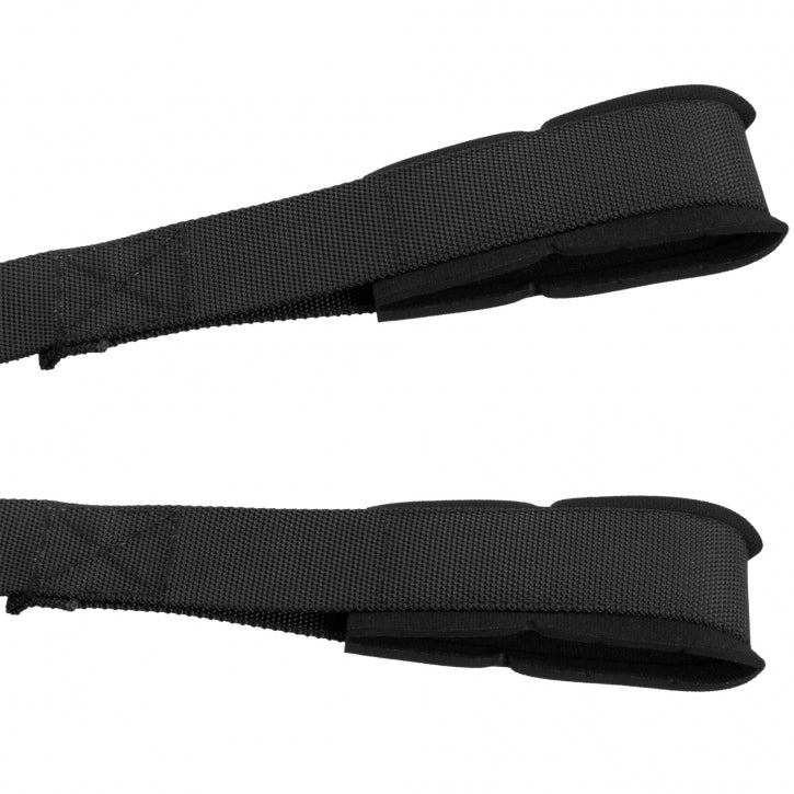 Garš polsterēts tricepsa rokturis 108 x 4 cm, melns