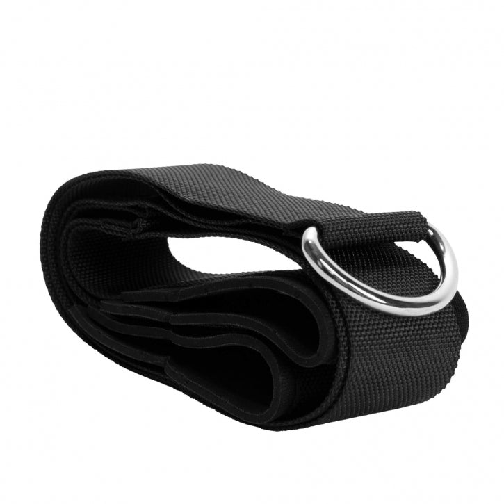 Garš polsterēts tricepsa rokturis 108 x 4 cm, melns