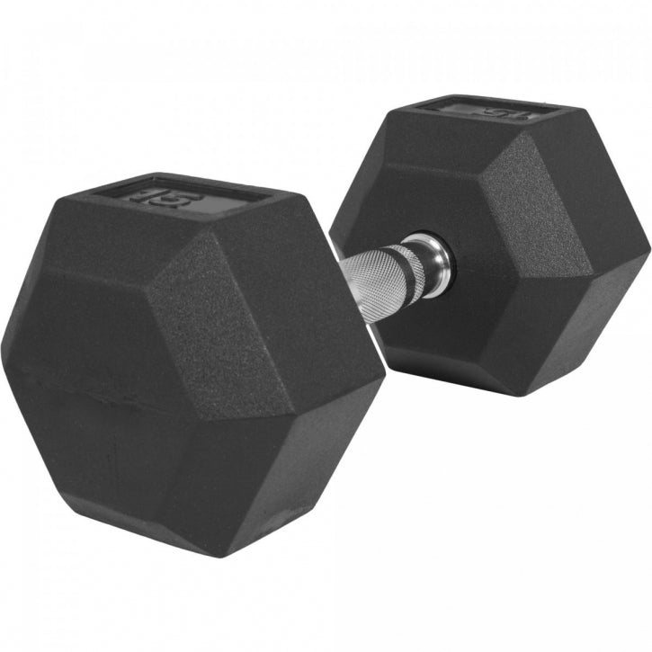 Hexagon hanteles komplekts 237 kg ar statīvu
