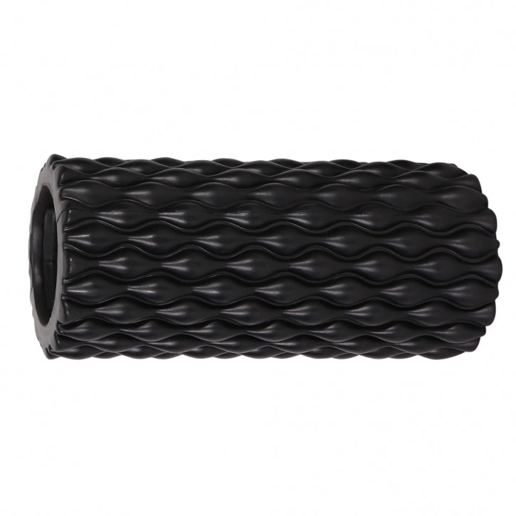 3-In-1 vibrējošs foam roller 30 x 10 cm, melns
