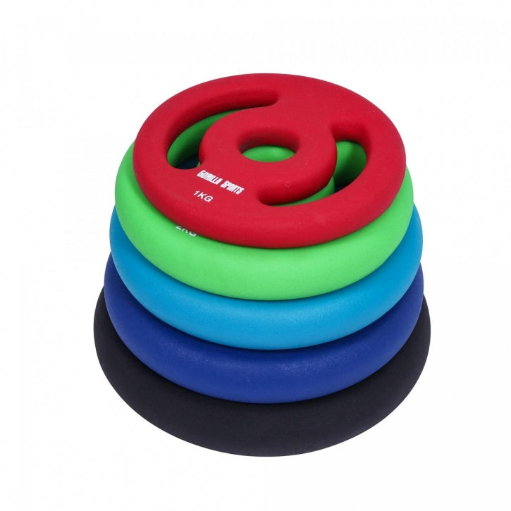 BodyPump svaru diski 2 gab. 1–5 kg, 30 mm