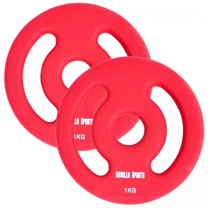BodyPump svaru diski 2 gab. 1–5 kg, 30 mm