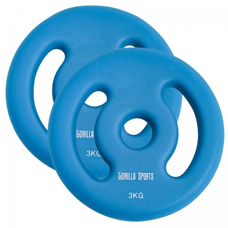 BodyPump svaru diski 2 gab. 1–5 kg, 30 mm
