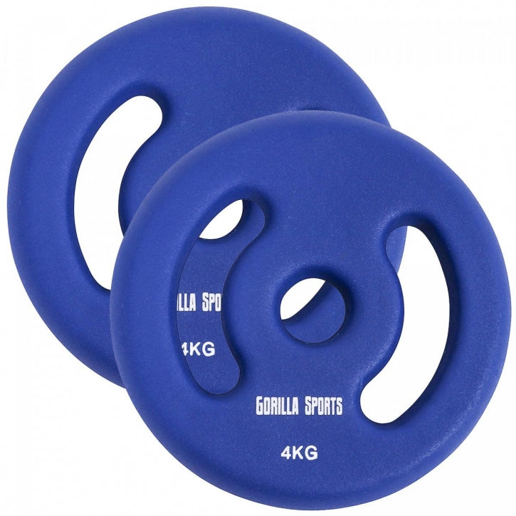 BodyPump svaru diski 2 gab. 1–5 kg, 30 mm
