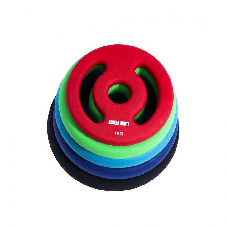 BodyPump svaru diski 2 gab. 1–5 kg, 30 mm