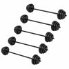 BodyPump komplekts ar 5 x 20 kg Tri Grip svaru diskiem