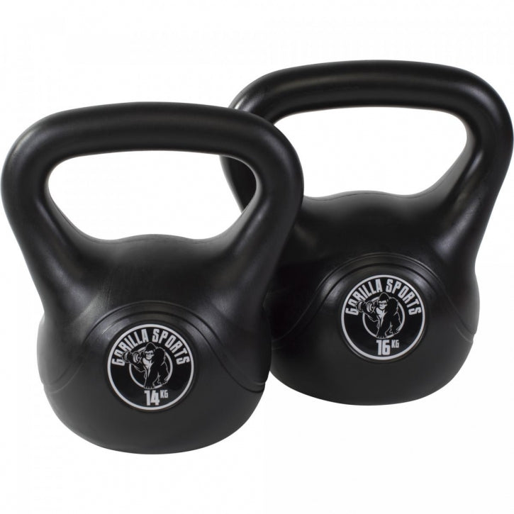 Kettlebell bumbu komplekts 14 kg + 16 kg