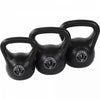 Kettlebell bumbu komplekts 3, 6 un 8 kg