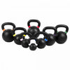 Čuguna kettlebell bumbu komplekts 4–32 kg