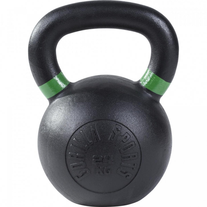 Čuguna kettlebell bumbu komplekts 4–32 kg