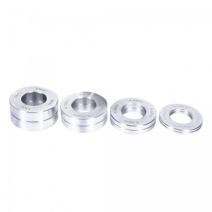 Hromētu svaru disku komplekts 5 kg, 50 mm