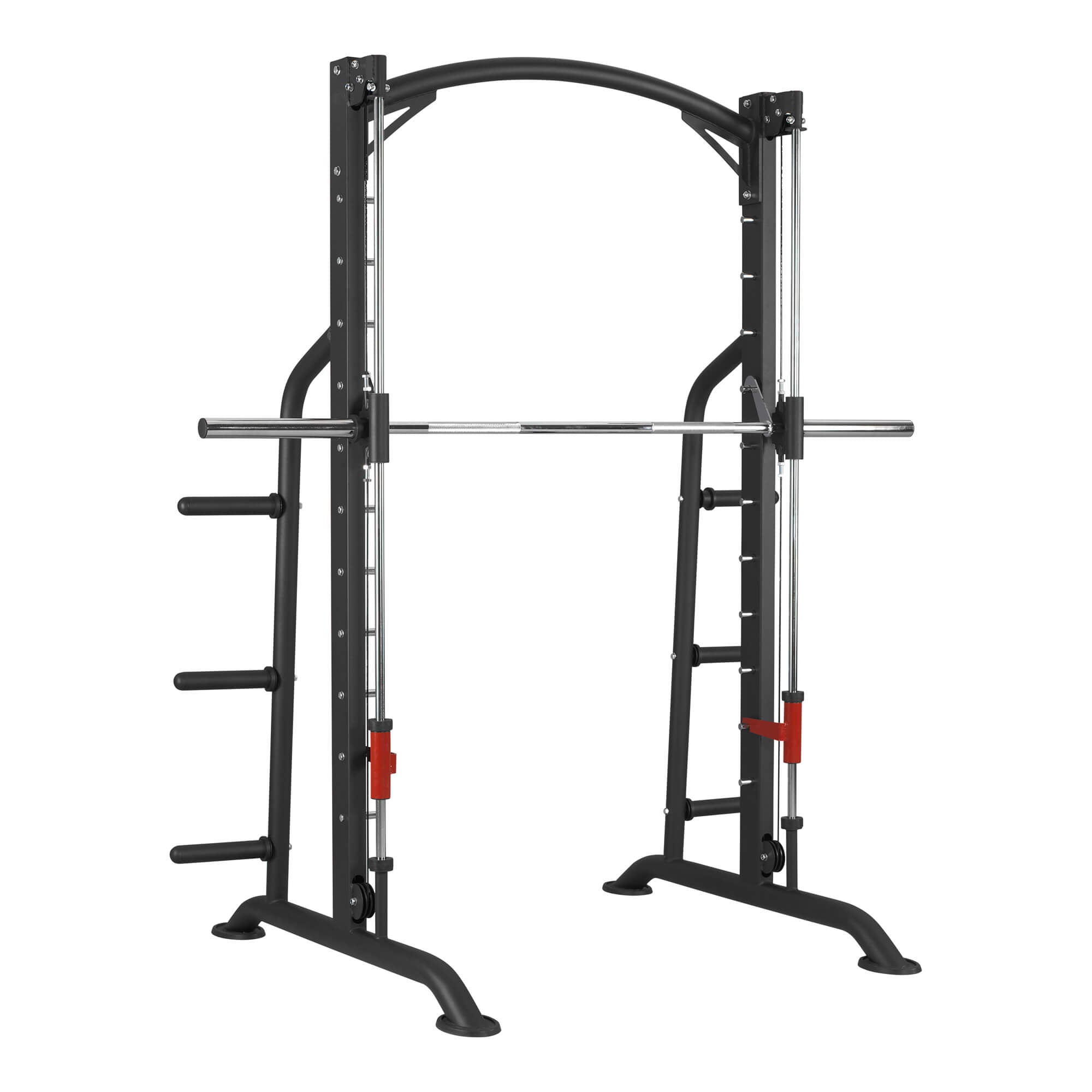 Multipress Power Rack Smith trenažieris ar svaru disku statīvu