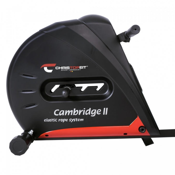Airēšanas trenažieris Cambridge II Black Edition, salokāms