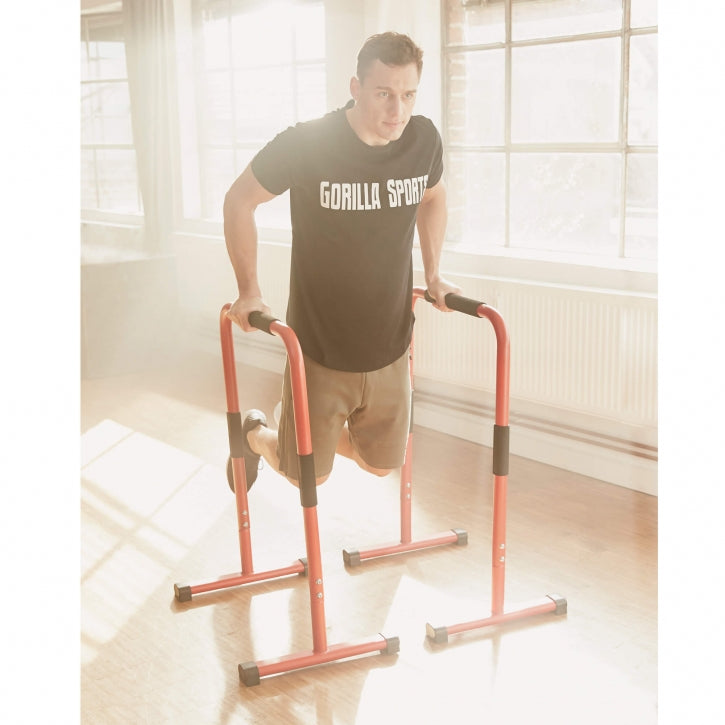Līdztekas / atbalsta stieņi mājai 94 cm ķermeņa svara treniņiem