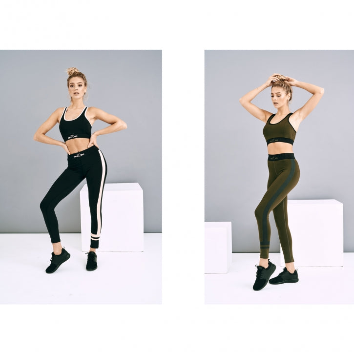 Sporta legingi ar augstu jostasvietu XS–XL