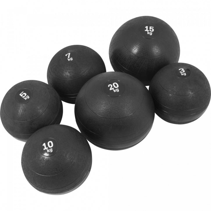 Slam Ball medicīnas bumbu komplekts 60 kg, 6 bumbas