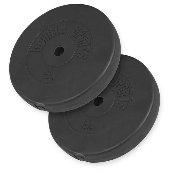 Vinila svaru diski 30 mm, 2 x 15 kg